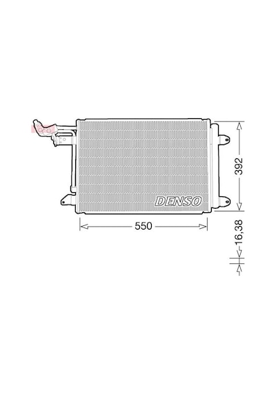 Skoda Octavia 2 Klima Radyatoru 1.6 Tdi 2010-2012 Denso Dcn32032