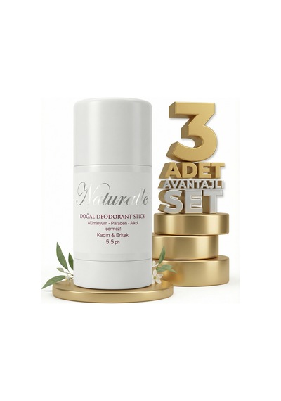 Naturalive Kokulu Doğal Deodorant Stick 3x50 Gr