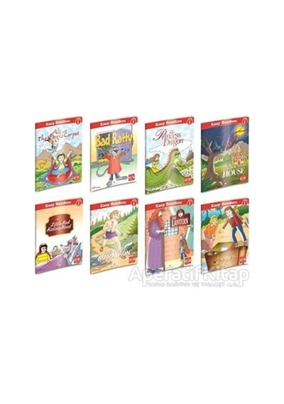İngilizce Hikaye Seti - Level 1 - 8 Kitap Takım - Michael Wolfgang - MK Publications