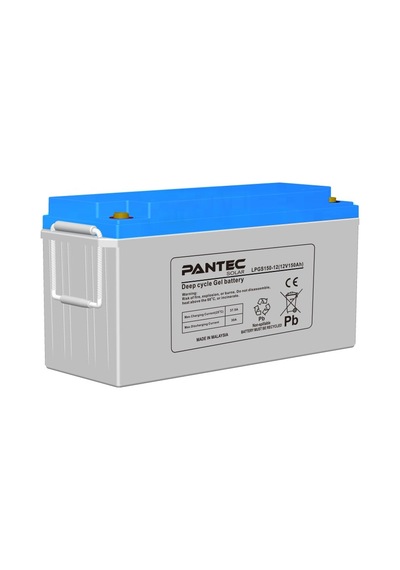 Pantec 150ah 12v Nano Karbon Jel Akü