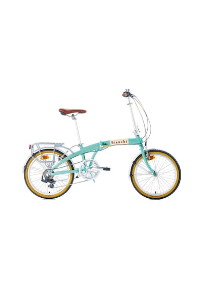 Bianchi New Vintage 20 Jant Katlanır Bisiklet Celeste Celeste - Krem