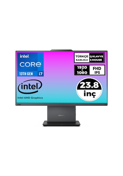 Lenovo ThinkCentre Neo 50A 24 G5 12SC000KTR010 i7-13620H 32 GB 512 GB SSD 23.8" Dos AIO Masaüstü Bilgisayar Lenovo ThinkCentre Neo 50A 24 G5 12SC000KTR010 i7-13620H 32 GB 512 GB SSD 23.8" Dos AIO Masaüstü Bilgisayar