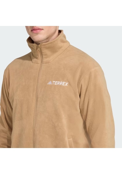 Adidas Multi Essentials Fermuarlı Erkek Polar Ceket Jm3115 Camel