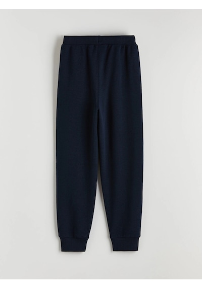 LC Waikiki Lcw Kids Lacivert Beli Lastikli Erkek Çocuk Jogger Eşofman Altı New Navy