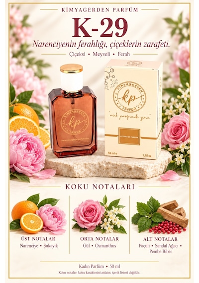 KP K-29 Kadın Parfüm EDP 50 ML