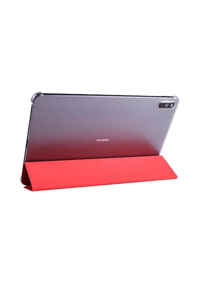 Huawei Uyumlu Mate Pad 11 Tablet Kılıf Standlı Smart Arkası Şeffaf