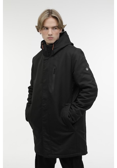 Lumberjack Ml Penguen Coat 3Pr Erkek Mont Siyah S-Xxl 001