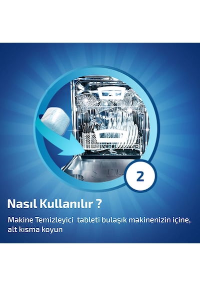 Finish Bulaşık Makinesi Temizleyici 2 x 3 Tablet