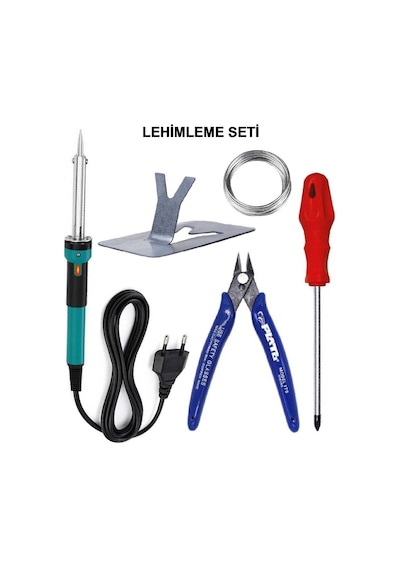 Arduino Gelişmiş Süper Başlangıç Eğitim Seti + Araç Kiti + Lehimleme Seti 218 Parça