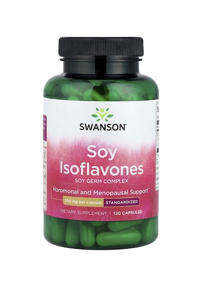 Swanson Vitamins, Soy Isoflavones, 750 Mg, 120 Capsules