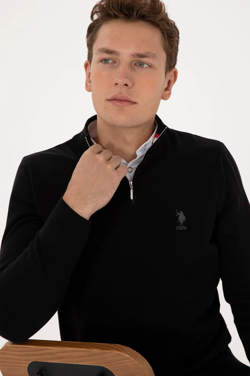 U.s. Polo Assn. Erkek Siyah Kazak /triko 50315823-vr046 Siyah