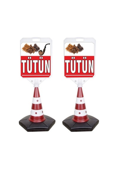 Ttün Temalı Reklam ve Uyarı Dubası 2 Adet