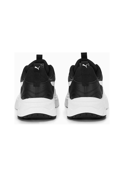 Puma Trinity Lite Erkek Sneaker Spor Ayakkabı Siyah Beyaz