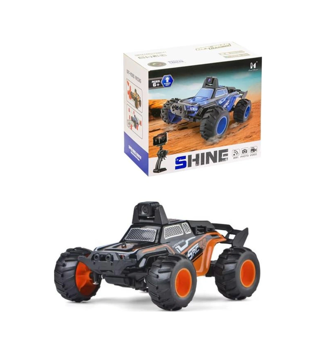 Usb Şarjlı Casus Kameralı Oyuncak Off-road Aracı Turuncu Turuncu