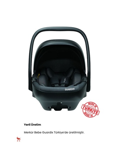 Merkür Bebe Guardix İ-size Oto Koltuğu Ana Kucağı 0-13 Kg