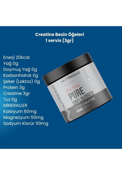 Creatine 300g 100 Servis Karışık