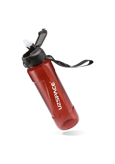 Uzspace FiftyFifty PİPETLİ 850ml Tritan Su Matarası
