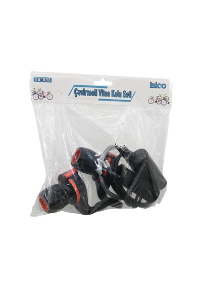Çevirmeli Bisiklet Vites Kolu Seti 2pcs Vites Kolu - 2pcs Elcik - Tel - Tel Koruyucu Kanal Kablo Bx40 Açık Gri
