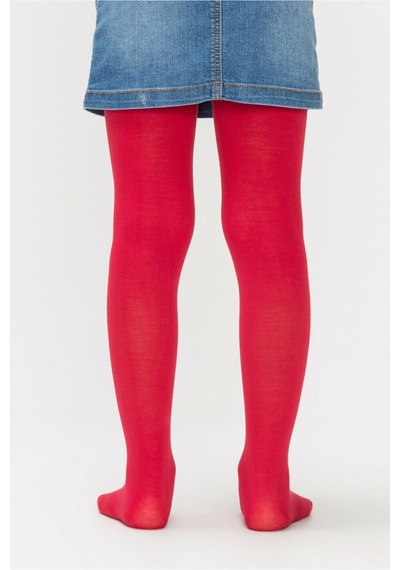 Penti Kırmızı Pretty Extra Cotton Külotlu Çorap