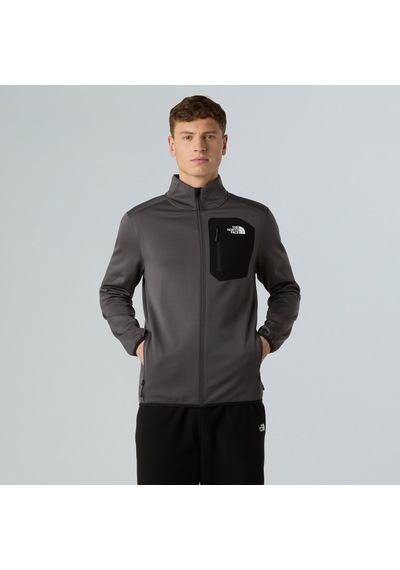 The North Face Crest Fz Erkek Gri Outdoor Polar Nf0a897cwuo1