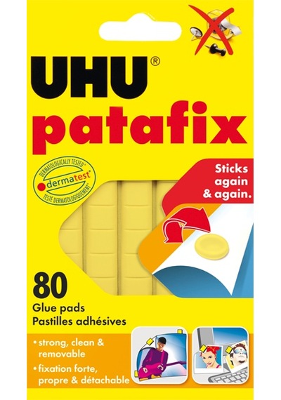 Uhu Hamur Yapıştırıcı Patafix Sarı 44390