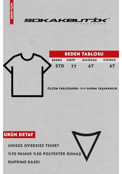 Tarzsokak Mojito Baskılı Beyaz Oversize Unisex Beyaz