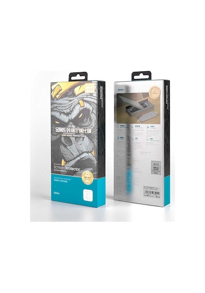 Benks Apple Uyumlu   iPhone 12 Pro Benks KingKong Corning Glass Temperli Cam Ekran Koruyucu ZORE-216470 Şeffaf