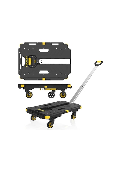 Stanley Pc532 137kg 62x45cm Dört Tekerli Çekme Kollu Yük Ve Paket Taşıma Arabası