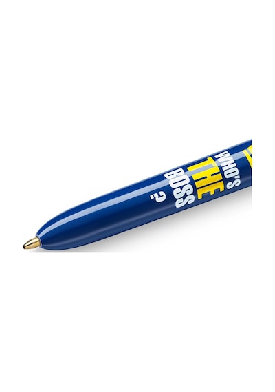 4 Colours Message Tükenmez Kalem 12'li Kutu, 1.0mm Uç, Tek Kalemde Mavi, Kırmızı, Yeşil Ve Siya Diğer