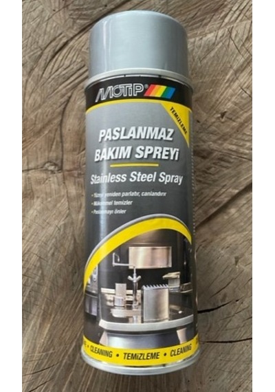 Motip Paslanmaz Krom Çelik Bakım Spreyi İnox Sprey Germany 400 ML