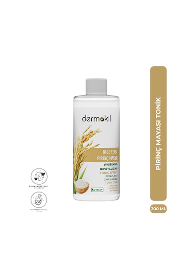 Dermokil Pirinç Mayası Beyazlatıcı Canlandırıcı Tonik 200 Ml