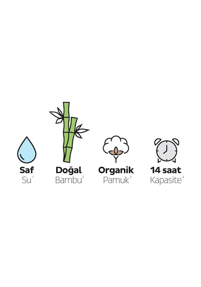 Sleepy 3 Beden Natural Bebek Bezi Ultra Paket 108 Adet 3 Numara