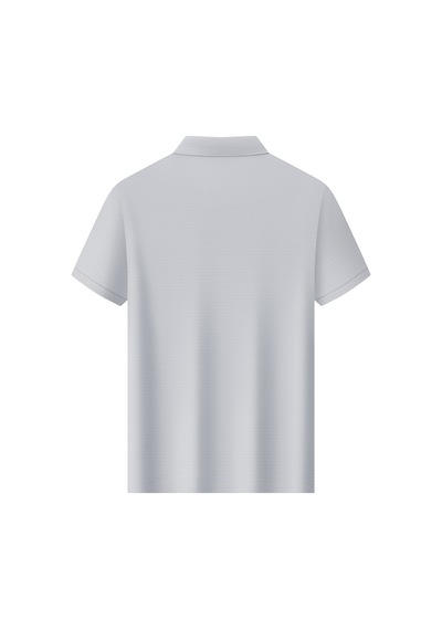 New Performance Premium Polo T-shirt 88.6% Nylon 11.4% Spandex Gri