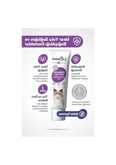 Kedi Tüy Sağlığı Seti, Kısırlaştırılmış Kediler İçin Vitaminler