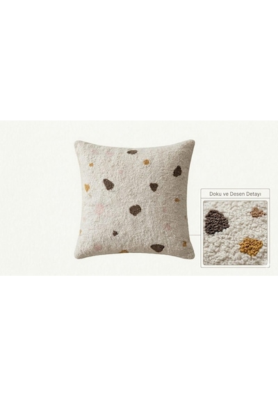 2 Li Set Esna Home Kırlent & Yastık Kılıfı. 45 45 Boyutunda Yumuşak Dokulu Puffy Kumaş Şık Modern Tarzda Kılı Diğer