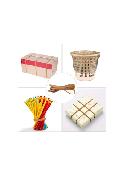 Ekoset 100 x 5 MM Kauçuk Kalın Paket Lastiği 12 KG