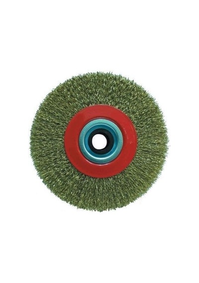Partner 02005 Sarı Telli Daire Fırça 150X25 Mm