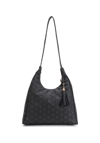 Newish Polo Kadın Omuz Ve Kol Çantası Büyük Hobo Model Günlük Şık Çanta - New380 Siyah