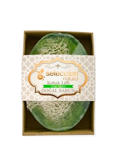 Naturel Doğal Kabak Lifli Çay Ağacı Sabun 120 Gr Diğer