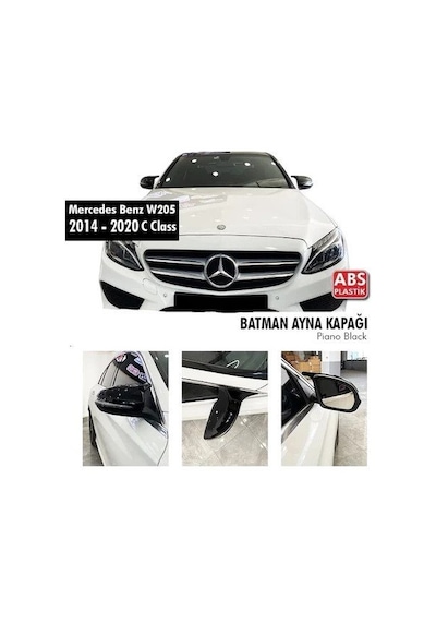 Mercedes C Serisi W205 (2015 - 2020) Batman Yarasa Ayna Kapağı (par