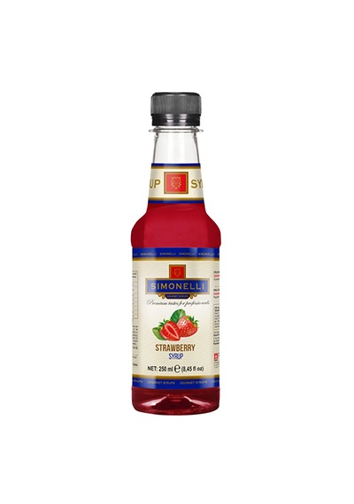 Simonelli Çikolata + Çilek + Fındık Kahve ve Kokteyl 3 x 250 ML