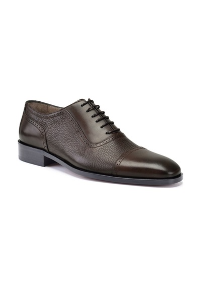 Kahverengi Oxford Bağcıklı Erkek Ayakkabı -12278-