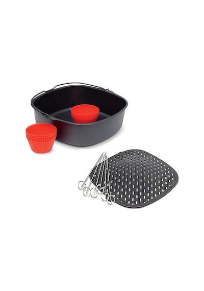 Philips Hd9952/00 Airfryer Xxl Pişirme + Hd9951/00 Airfryer Xxl Izgara Ustası Set