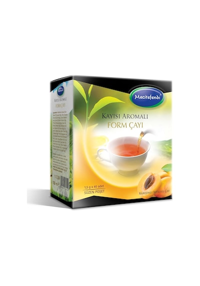 Mecitefendi 40'lı Kayısı Aromalı Form Çay