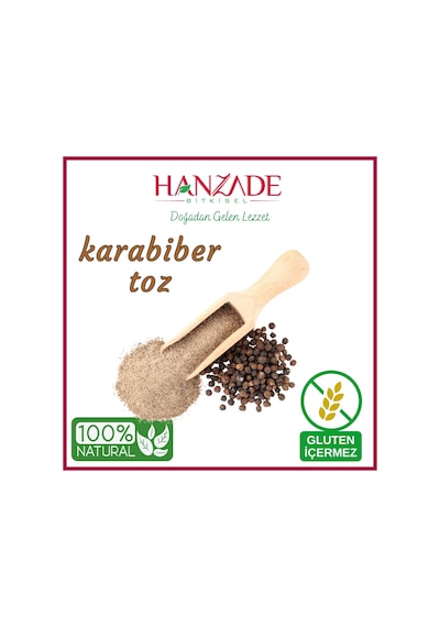 Hanzade Bitkisel Karabiber Toz 100 G