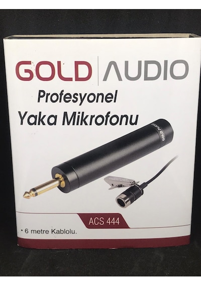 Gold Audio Acs 444 Yaka Mikrofonu Gold Audio Acs 444 Yaka Mikrofonu