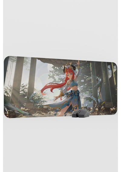 Nilou Genshin Impact Anime Gacha V5 - 90x40 Xxl Gaming Mouse Pad Fare Altlığı