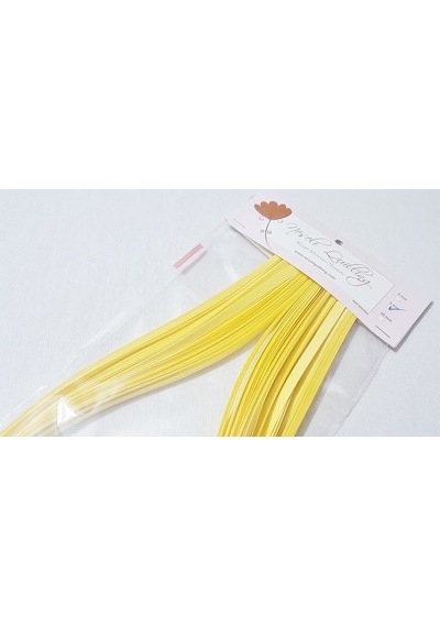 Quilling Kağıt Şerit 5mm Açık Sarı