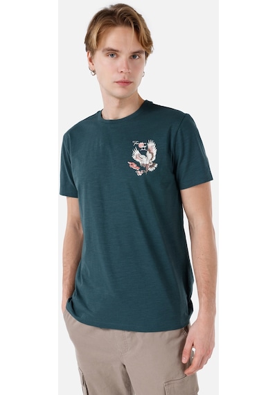 Colin's Colins Yeşil Erkek Tshirt K.Kol Cl1068071 Q1.V2 Pgr Yeşil