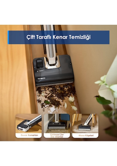 Tineco Floor One i7 Fold 22.000 PA Kablosuz Akıllı Islak Kuru Elektrikli Süpürge